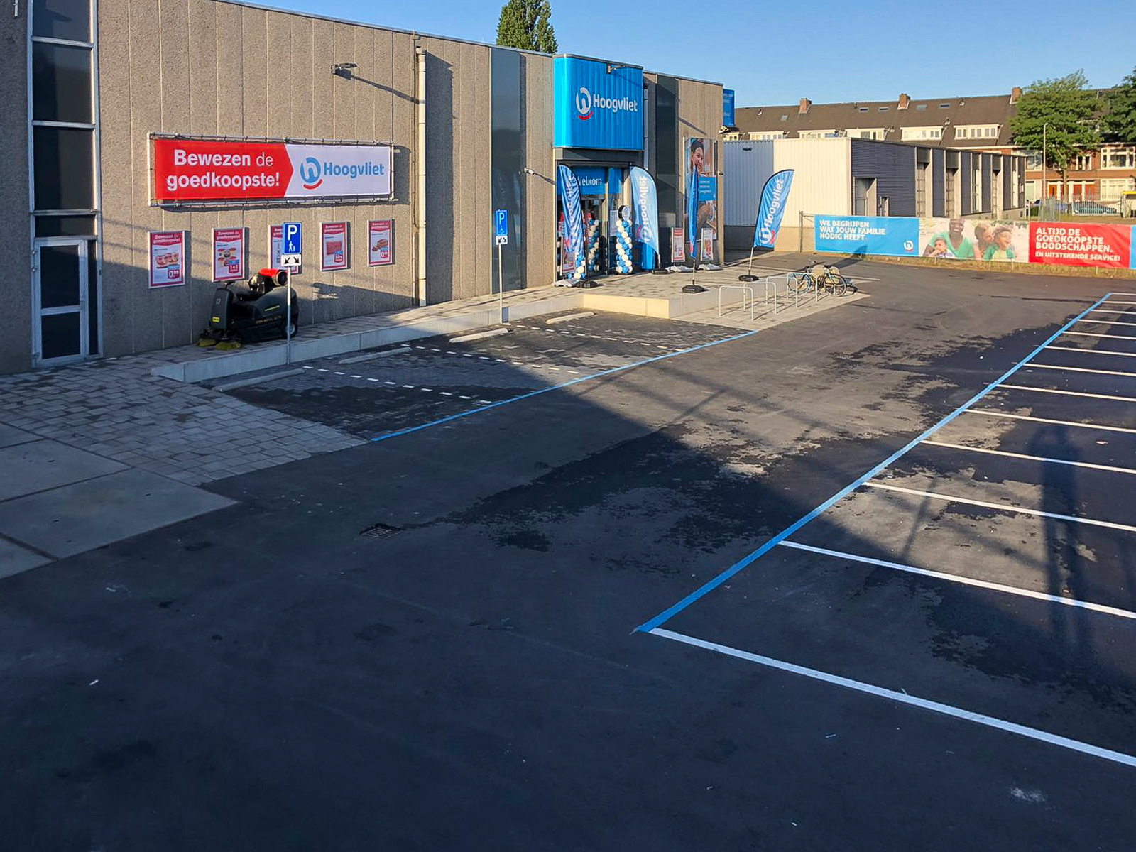 Parkeerterrein Hoogvliet Rotterdam WELD